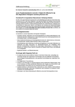 Stellenausschreibung für das Regionalbüro Herzogtum Lauenburg-Stormarn Süd