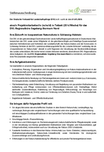 Stellenausschreibung für das Regionalbüro Segeberg-Stormarn Nord